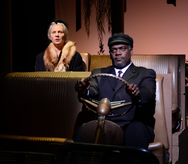 Lindsay Crouse as Daisy Werthan and Johnny Lee Davenport as Hoke Coleburn in “Driving Miss Daisy.” Photo: Gary Ng 