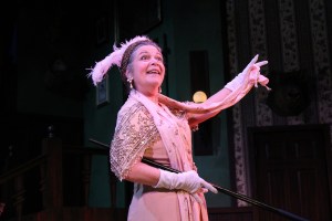 Margaret Ann Brady as Miss Tweed in "Something's Afoot." Photo: David Costa