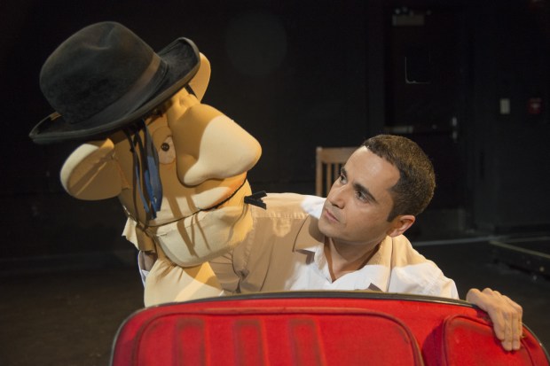 Ibrahim Miari and friend discuss marriage arrangements in "In Between." Photo: Andrew Brillian, Brilliant Pictures