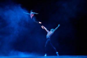Noah Parets and Stephen Hannah in "Billy Elliot, The Musical." Photo: Gary Ng