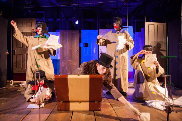 A scene from the imaginary beast production of "Knock: The Daniil Kharms Project." Photo: Roger Metcalf