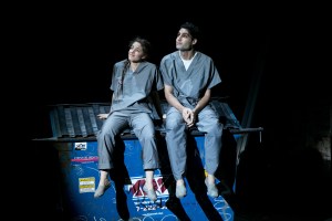 Romi (Olivia Thirlby ) and Prakash (Babak Tafti) find love. Photo: Evgenia Eliseeva 