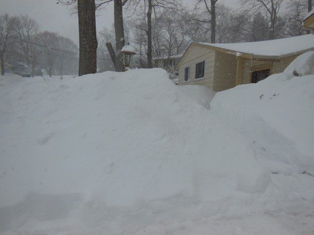 Why am I leaving? The front of the Braintree homestead says it all.