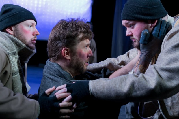 A scene from the Flat Earth Theatre production of Ted Tally's "Terra Nova." Photo: Jake Scaltreto 