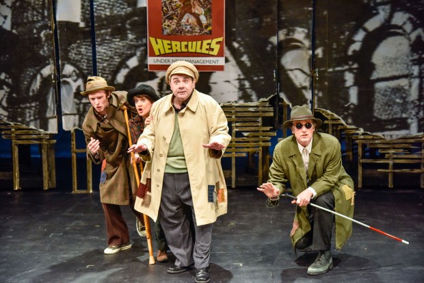 Alex Pollock, Kathy St. George, Remo Airaldi an Ken Cheeseman in "The King of Second Avenue." Photo: Andrew Brilliant/Brilliant Pictures