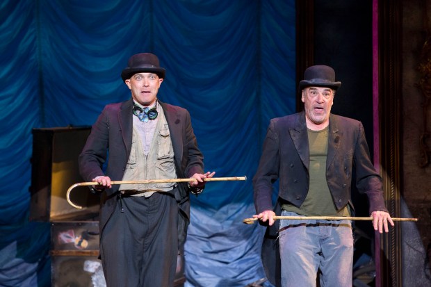 Taylor Mac and Mandy Patinkin in “The Last Two People on Earth: An Apocalyptic Vaudeville.“ Photo: Gretjen Helene/A.R.T.