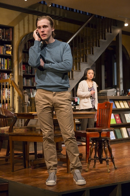 Zachary Booth and Tini Chilip in "After All The Terrible Things I do." Photo: T. Charles Erickson.