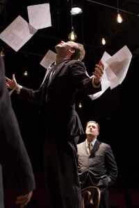 Chris Larson and Michael Fisher in "The Farnsworth Invention." Linday Eagle/Flat Earth Theatre