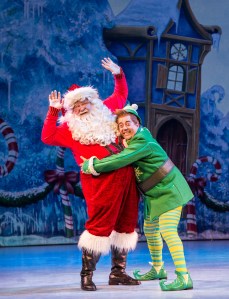 JB Adams and Eric Petersen in "Elf." Photo by Amy Boyle.