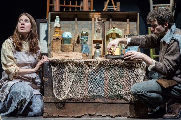 Eliza Rose Fichter and David Keohane in “Matchless.” (Courtesy A.R. Sinclair Photography/Central Square Theater)