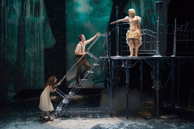 Victoria Britt, Nick Sulfaro and Aimee Doherty in "The Snow Queen." Andrew Brilliant/Brilliant Pictures 