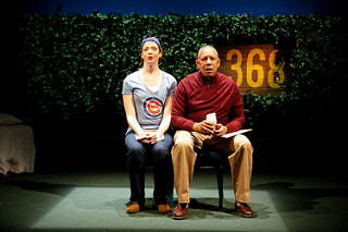 "Tinker to Evers to Chance" at MRT Featuring James Craven and Emily Kitchens. Photos by Meghan Moore. By Mat Smart, directed by Sean Daniels. 