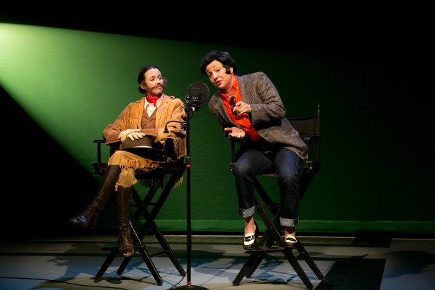 Kristen Sieh and Libby King in "RoosevElvis." Photo: Evgenia Eliseeva/A.R.T.