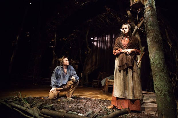 Jon Kovach and Rachel Napoleonin MRT's "Abigail/1702." Photo by Meaghan Moore.