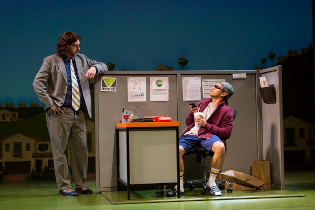 Bryan T. Donovan and Jon Norman Schneider in Tiger Style! © Photo: T. Charles Erickson