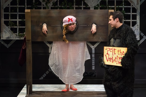 Sarah Elizabeth Bedard and Jade Ziane in "Intimate Exchanges." Photo: A.R. Sinclair Photography