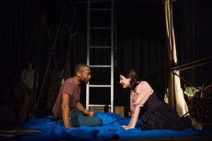 Taavon Gamble and Sarah Elizabeth Pothier in "Jonah and the Whale." Photo: Maggie Hall